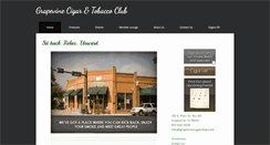 Desktop Screenshot of grapevinecigarshop.com